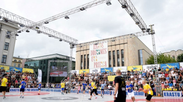 Nedēļas nogalē Esplanādē notiks basketbola turnīrs “Krastu mačš”, kurā piedalīsies arī Rīgas mērs Vilnis Ķirsis
