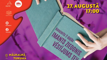 IMANTS ZIEDONIS. VELTĪJUMS TEV |Koncerts Ziedoņa dārzā Mālkalnā