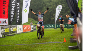 Carnikavā aizvadīts sportiskās cīņas ziņā spraigākais  LK posms MTB XCO