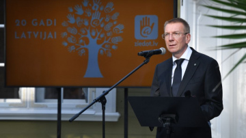 Valsts prezidenta Edgara Rinkēviča uzruna labdarības organizācijas Ziedot.lv 20 gadu svinībās