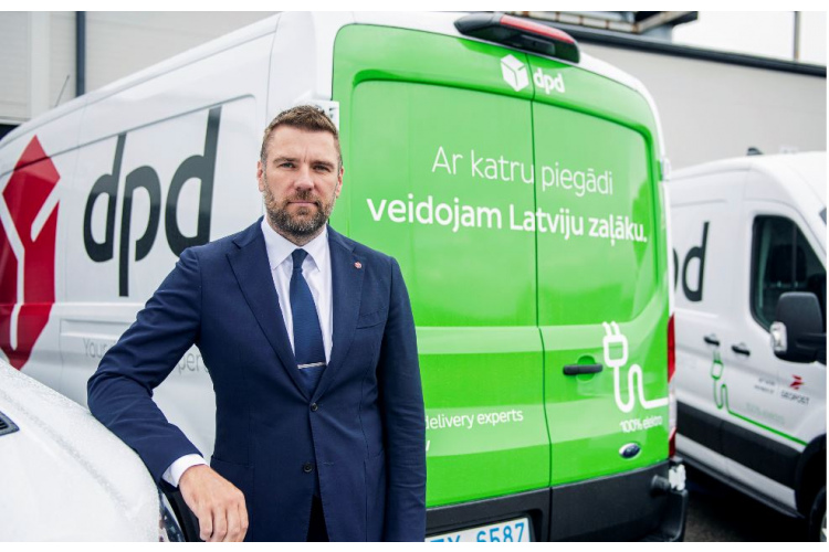 Veicot piegādes ar elektrotransportu, izdodas ietaupīt 225 tonnu CO2 izmešu