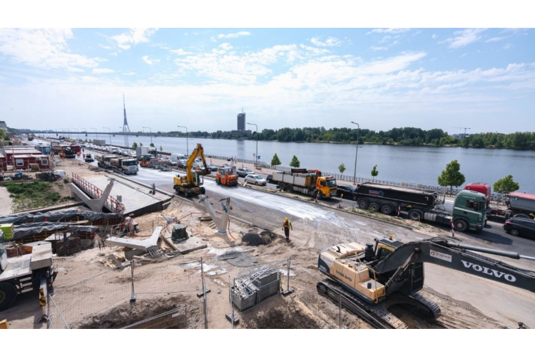 Satiksmes izmaiņas Rīgas centrā - Rail Baltica