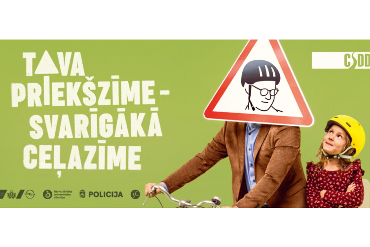 Aptauja: 48% vecāku ir pieļāvuši, ka bērni, braucot ar velosipēdu, neizmanto ķiveri