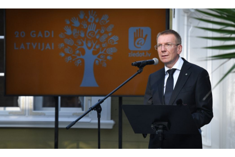 Valsts prezidenta Edgara Rinkēviča uzruna labdarības organizācijas Ziedot.lv 20 gadu svinībās