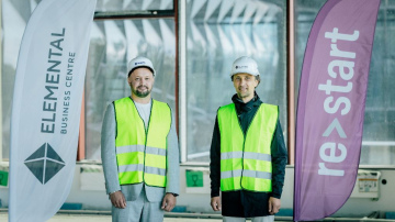 “Elemental Business Centre” noslēdzis nomas līgumu ar dienas restorānu “Restart”