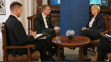 Valsts prezidents pateicas par Slovēnijas ieguldījumu Latvijas drošības stiprināšanā