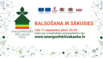 Aicinām balsot par simpātiskāko energoefektīvāko ēku