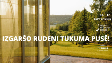 Vislatvijas akcija “Mājas kafejnīcu dienas” noslēgsies tieši Tukuma pusē!