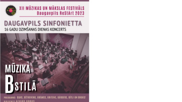 “Daugavpils Sinfonietta” aicina uz dzimšanas dienas koncertu