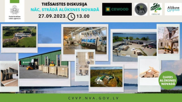 27. septembrī NVA rīko tiešsaistes tikšanos  par darba un karjeras iespējām Alūksnes novadā
