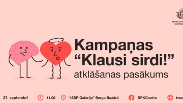 SPKC uzsāk kampaņu “Klausi sirdi!”, pievēršot uzmanību infarkta riskiem un simptomiem