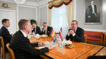 Valsts prezidents apliecina Latvijas gatavību 2024. gadā uzņemt Vācijas kaujas lidmašīnu rotāciju Lielvārdē