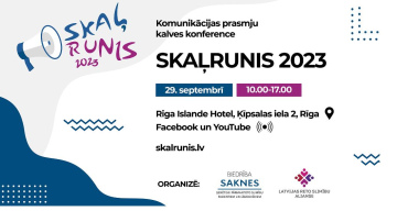 Ikvienu interesentu gaidām konferencē Skaļrunis