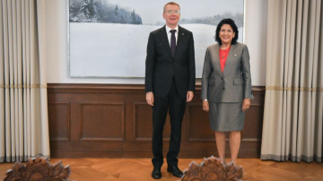 Valsts prezidents: Gruzijai jādara viss iespējamais, lai izpildītu Eiropas Savienības rekomendācijas