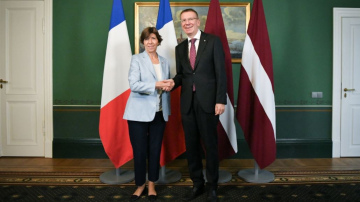 Valsts prezidents: Francija ir tuvs Latvijas sabiedrotais