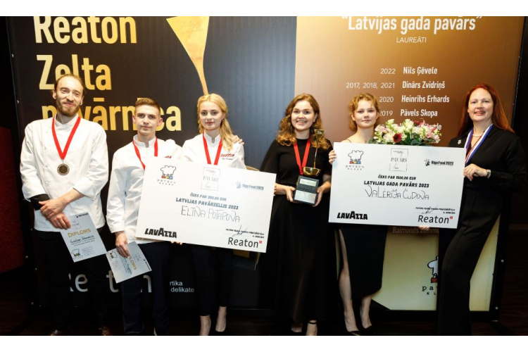 Konkursā “Latvijas Gada pavārs” uzvar restorāna “Ferma” šefpavāre Valērija Čudova