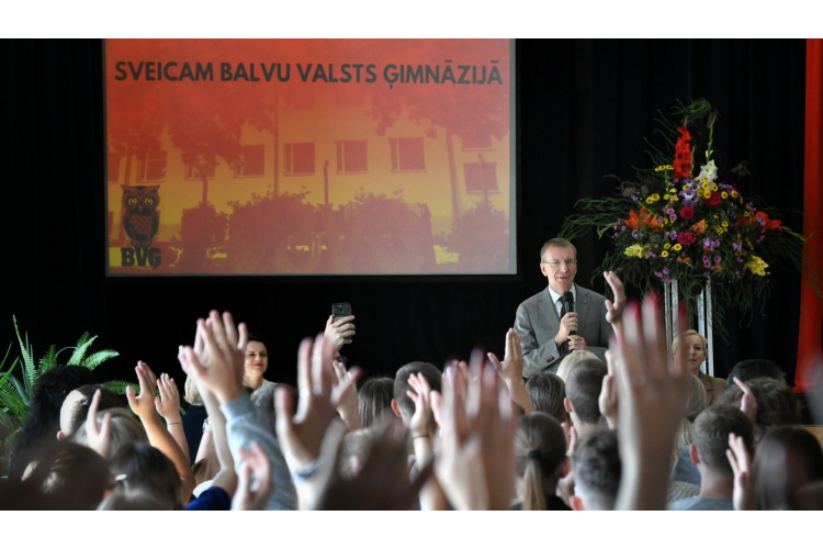 Valsts prezidents: Balvu novads var sevi apliecināt kā nozīmīgs Ziemeļlatgales centrs, īpaši uzņēmējdarbībā