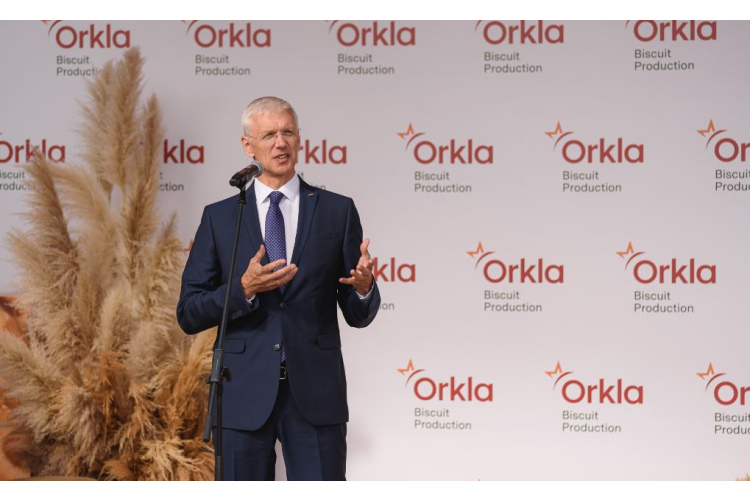 Atklāta “Orkla Biscuit Production” – modernākā cepumu ražotne Ziemeļeiropā