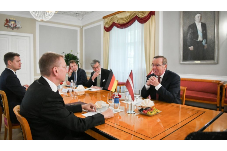 Valsts prezidents apliecina Latvijas gatavību 2024. gadā uzņemt Vācijas kaujas lidmašīnu rotāciju Lielvārdē