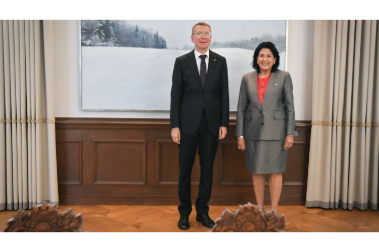 Valsts prezidents: Gruzijai jādara viss iespējamais, lai izpildītu Eiropas Savienības rekomendācijas