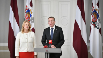 Valsts prezidenta Edgara Rinkēviča tikšanās ar Ministru prezidenti Eviku Siliņu