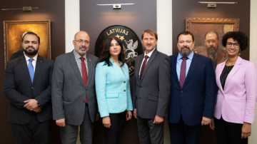 Latvijas un Palestīnas politiskajās konsultācijās pārrunā Krievijas agresiju Ukrainā