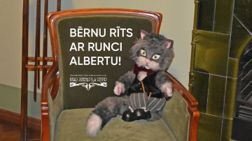 Rudenīgs Bērnu rīts ar Runci Albertu muzejā “Rīgas Jūgendstila centrs”