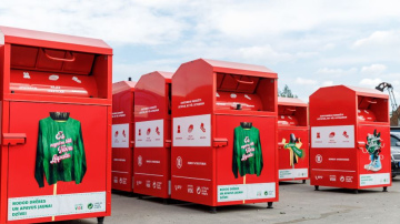 Oktobra beigās īpašā akcijā pie “Rimi” TC “Akropole Alfa”  iedzīvotāji varēs nodot nevajadzīgos tekstilizstrādājumus