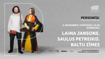 Liepājā koncertēs koklētāja Laima Jansone un multiinstrumentālists Sauļus Petreikis