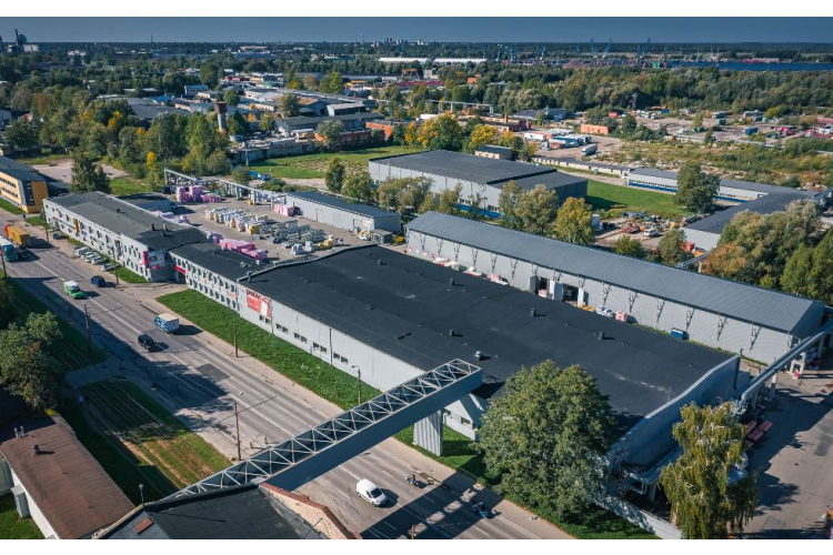 “NCH” fonds iegādājas 2,6 miljonu eiro vērtu industriālo kompleksu