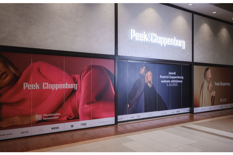 Rīt t/c “Domina Shopping” tiks atvērts Baltijā jaunākais modes preču veikals “Peek & Cloppenburg”