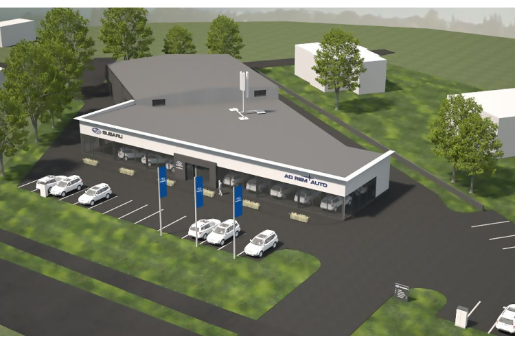 Rīgā top Eiropā lielākais un energoefektīvakais pilna servisa “Subaru” autocentrs