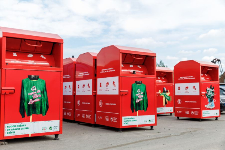 Oktobra beigās īpašā akcijā pie “Rimi” TC “Akropole Alfa” iedzīvotāji varēs nodot nevajadzīgos tekstilizstrādājumus