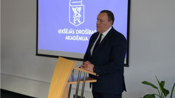 Par godu Iekšējās drošības akadēmijas pirmajai gadadienai pasniedz Iekšlietu ministrijas apbalvojumus