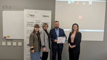 Projekta ietvaros jaunieši izstrādā dzīvnieku fizioterapijas kabineta prototipu