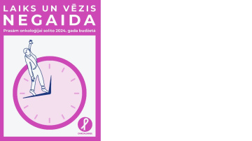 Ar vides objektu “Laiks un vēzis negaida” aktualizēs lēno progresu vēža pacientu ārstēšanā