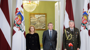 FOTO/VIDEO: Valsts prezidenta Edgara Rinkēviča tikšanās ar Ministru prezidenti Eviku Siliņu