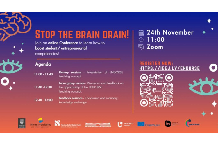 Aicinām pieteikties starptautiskajai konferencei par izglītotā darbaspēka aizplūšanu no reģiona