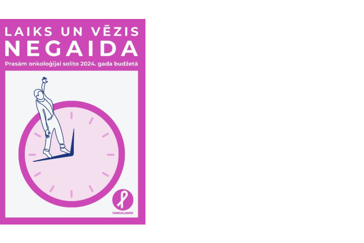 Ar vides objektu “Laiks un vēzis negaida” aktualizēs lēno progresu vēža pacientu ārstēšanā