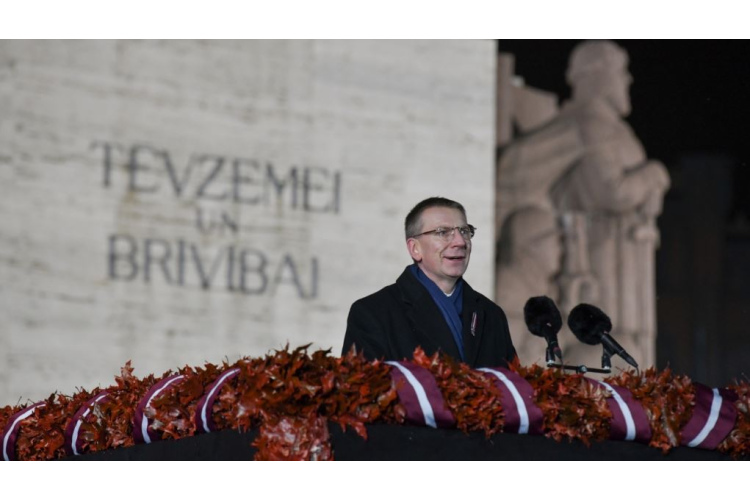 Valsts prezidenta Edgara Rinkēviča uzruna Latvijas Republikas proklamēšanas 105. gadadienai