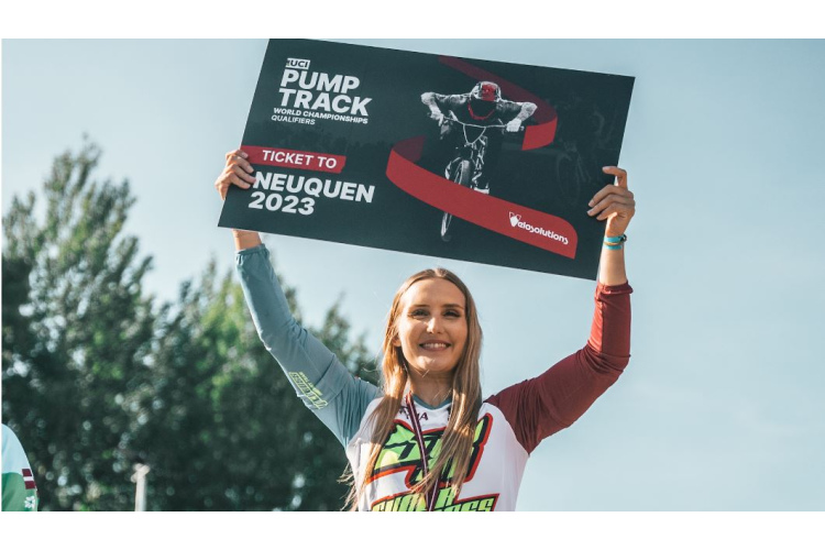 Pētersone izcīna augsto piekto vietu pasaules čempionātā Pump Track