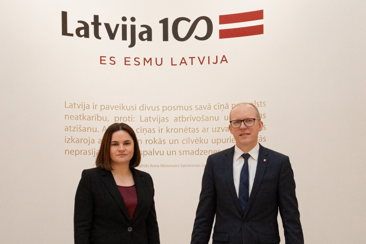Valsts sekretārs A. Pelšs pauž Latvijas atbalstu Baltkrievijas opozīcijai cīņā par brīvu un demokrātisku Baltkrieviju