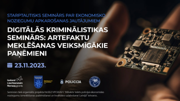 Valsts policijas darbinieki pilnveido savas zināšanas par digitālo kriminālistiku