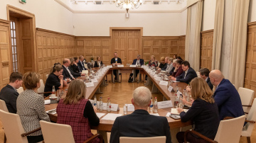 Ārlietu ministrs sarunā ar uzņēmējiem turpina ārpolitisko diskusiju ciklu