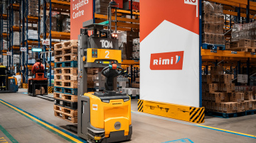 Rimi noliktavā darbu sāk roboti Toms un Džerijs