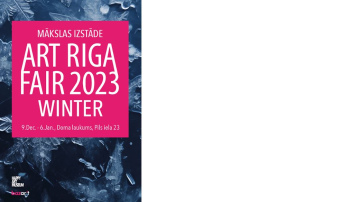 Doma laukumā atvērta ART RIGA FAIR WINTER