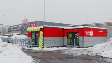 Darbību uzsāk otrais beramtaromāts – tas atradīsies pie tirdzniecības centra “Spice”