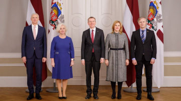 Valsts prezidents ar augstākajām valsts amatpersonām apspriež tālāko atbalstu Ukrainai