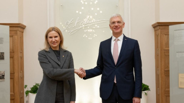 Ārlietu ministrs apliecina turpmāku Latvijas atbalstu Ukrainas ES integrācijas procesā