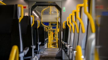 Pirmajā dienā pasažierus pārvadās trīs jaunie elektrovilcieni